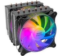 Ventilateur PC Mars Gaming MCPU-XT Noir 300W TDP Double Tour de Refroidissement 6 Heatpipes G