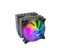 Ventilateur PC MCPU-XT Noir 300W TDP Double Tour de Refroidissement 6 Heatpipes