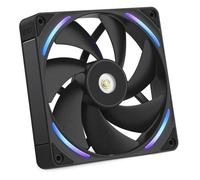 NZXT Ventilateur PC F140X - 140mm PWM RGB, pales LCP, palier magnétique, faible bruit - Noir