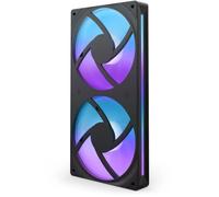 NZXT Unité de ventilation F240 RGB Core – 240 mm, 2×120 mm RVB, 8 LED aRGB – Noir