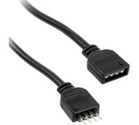 ventilateur PC Rallonge [1x ventilateur PC femelle 4 pôles - 1x ventilateur PC mâle 4 pôles] 0.50 m noir Kolink