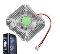 Ventilateur PCI | Radiateur VGA pour Carte Graphique en Aluminium Haute Performance - Système de Refroidissement Silencieux avec Espacement des Troues de 5,5 cm pour Édition Vidéo Professionnelle,