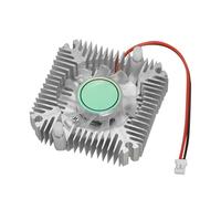 Ventilateur PCI - Refroidisseur VGA à distance de trou de puce de 55 mm, mini dissipateur thermique en aluminium, conception de refroidissement de carte vidéo avec des performances à faible bruit |
