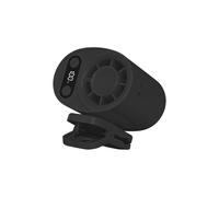 Ventilateur Personnel Clipable - 100 Vitesses USB Rechargeable avec Écran Numérique,Mini Ventilateur Mains Libres,Pour Ceinture Sac Chemise Intérieur Extérieur École Maison Travail Voyage Marche Traje