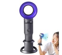 Ventilateur personnel | Gadgets de refroidissement sans pales à 3 vitesses, petit ventilateur personnel pour voyage, pour homme, femme, enfant, intérieur et extérieur, bureau, course, camping