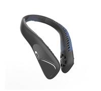 Ventilateur personnel sans pale, 4000 mAh rechargeable par USB, ventilateur de cou portable à 3 vitesses - Design sans feuilles pour le sport et l'extérieur