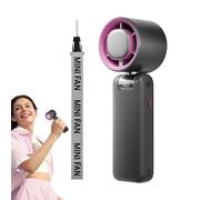 Ventilateur personnel, ventilateur personnel portatif | Ventilateur de bureau réglable à 3 vitesses, USB rechargeable, petit réfrigérateur portable pour maison, étude, voyage, shopping, camping