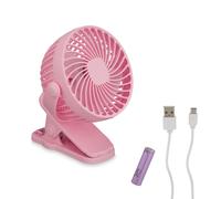Ventilateur petit mini format Port USB Accessoire table bureau Pince Attache