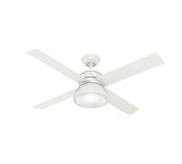 Ventilateur plafond avec Télécommande Loki Blanc 132 cm Ventilateur Lumière E27