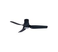 Ventilateur plafond avec Télécommande Nautica Noir Ventilateur Plafonnier LED