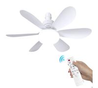 Ventilateur Plafond Avec TéLéCommande Plafonnier Led Ventilateur De Plafond Avec LumièRe Et TéLéCommande 3 Vitesses Pour Salon