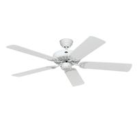 Ventilateur plafond Blanc Classic Royal 132 cm Ventilateur sans Lumière Tirette