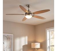 Ventilateur Plafonnier Plafond Vor-Rücklauf LED 3 Niveaux Interrupteur à Tirette