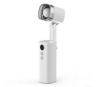 Ventilateur Pliable Portatif 3000mAh Lumière LED | Design pliable compact, 3000mAh, lumière LED 5 modes, idéal camping randonnée extérieur