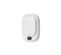 Ventilateur polyvalent monté sur ceinture avec flux d'air réglable et puissance longue durée pour le travail en plein air, la randonnée, le cyclisme et l'utilisation à domicile, vert (blanc)