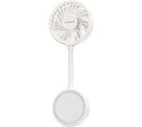 Ventilateur Portable 3 Vitesses Avec Fixation Magnétique Et Support Stand Usams Blanc Blanc