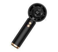 Ventilateur Portable - 5,8 Cm ABS | Ventilateur À Main - Circulateur D'air Sans Fil | Affichage Numérique Fonctionnant Sur Batterie | Refroidisseur De Maquillage Bruyant Pour Les Activités De Plein Ai