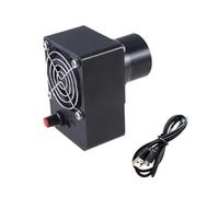 Ventilateur portable 60 CC 12 V avec contrôle de vitesse variable et connectivité USB pour une utilisation en extérieur Ventilateur portable avec buse