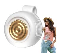 Ventilateur portable à clipser, silencieux et puissant avec 3 vitesses, ventilateur portable rechargeable sans fil pour le cou, le bureau, les hommes, le père, la maman, les femmes