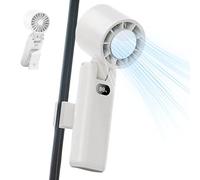 Ventilateur portable à main | 100 Vitesses Batterie 3600 mAh Pliable Rotation à 180 Degrés | Ventilateur Personnel Haute Vitesse | pour Maison Bureau Extérieur Sports Voyage Camping Randonnée