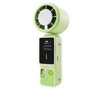 Ventilateur Portable À Main 100 Vitesses Réglables, Pliable, Léger,