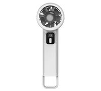 Ventilateur Portable à Main | Gadgets Rafraîchissants Pliables Et Rechargeables Par USB Avec 5 Vitesses - Ventilateur Personnel à Main Portatif,Pour le Bureau la Maison les Voyages l'Intérieur l'Extér