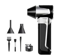 Ventilateur portable avec 3 réglages de vitesse - Ventilateur sans fil rechargeable - Puissant nettoyeur de 130 000 tr/min - Petit ventilateur de précision