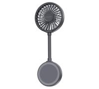 Ventilateur Portable avec Fixation Magnétique Magsafe - Fonction Stand - 3 Vitesses - Noir - Usams