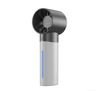 Ventilateur portable avec refroidissement par pulvérisation, rechargeable 1200 mAh pour mini ventilateur brumisateur, moteur silencieux sans balais à 5 vitesses, jusqu'à 5 heures d'autonomie pour