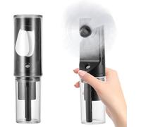 Ventilateur portable brumisateur rechargeable 4 vitesses Noir