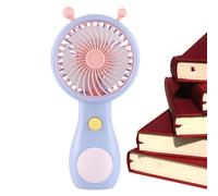 ventilateur portable, bureau personnel, petit ventilateur de poche | Ventilateur de poche de dessin animé, silencieux puissant rechargeable par USB pour filles, femmes, garçons, plein air,