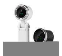 Ventilateur Portable | Croigneur Puissant À Haute Vitesse 5 Gear | Ventilateur De Refroidissement Pliable Pour Les Activités De Plein Air, Voyage, Travail, Rechargeable USB, Utilisation De Bureau, App