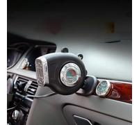 Ventilateur portable de chauffage de voiture 12 V 150 W pour dégivrer le pare-brise et le désembuage, convient pour les voitures, camping-cars et petits véhicules (24 V, noir)