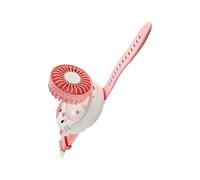 Ventilateur portable de voyage,Vitesses réglables pour chat mignon rechargeable | Petits ventilateurs portables en forme de montre - pour garçons filles été extérieur voyage camping pique-nique fête m