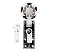 Ventilateur portable en forme de ballon rechargeable, ventilateur électrique compact pour spectateurs, randonneurs, concerts, pique-niques, voyages, camping, plage