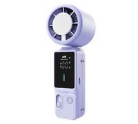 Ventilateur Portable Individuel 100 Vitesses Réglables, Pliable, Léger,