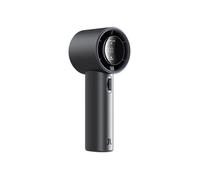 JISULIFE Ventilateur Portable à Main,Mini Ventilateur Turbo Réglable en Vitesse(de 1 à 100),Batterie de 5000mAh avec Corps en Métal,Affichage Numérique,pour Femmes Hommes Voyage/Extérieur-Gris