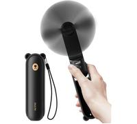 Ventilateur portable JISULIFE avec piscine rechargeable 4500 mAh, format poche, vitesse du vent 3 vitesses,Mini Size