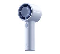 Ventilateur portatif Jisulife Handheld Fan 10 Bleu 4000 mAh USB-C 5 vitesses jusqu'à 5,7 m/s verrouillage sécurité