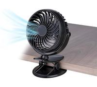 Ventilateur portable Lifetime Air ventil clip 47489 Noir
