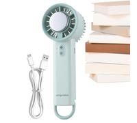 Ventilateur Portable Main,Ventilateur Rafraîchissant d'Extérieur - 3 Vitesses Autonomie Longue Appareil Rafraîchissant pour Pique-nique Plage Sport Extérieur Maison Randonnée Dortoir Travail Camping