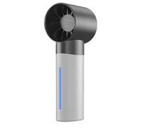 Ventilateur portable manuel - Ventilateur personnel avec nébuliseur - Équipement réglable à 5 vitesses avec réservoir d'eau de 35 ml pour la randonnée, la lecture du camping