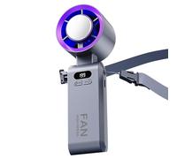 Ventilateur portable - Mini pliable avec chargement USB, ventila teur de climatiseur rechargeable avec vitesse du vent réglable | Outil de refroidissement pour voiture, camping, voyage, éco