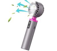 Ventilateur Portable Mini | Rechargeable Par USB Léger | Ventilateur Personnel Nomade - pour Hommes et Femmes, pour la Pêche, les Voyages, le Pique-nique, la Plage, la Randonnée, les Vacances et