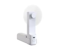 Ventilateur Portable - MUVIT - 3 en 1 - LED - Compact - 1200 mAh