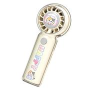 Ventilateur Portable - Outil Cartoon Mignon Rechargeable USB 3 Vitesses - Ventilateur à main rechargeable | Pour Le Bureau, La Maison, Les Voyages, L'Intérieur, L'Extérieur, Les Vacances Et La Plage