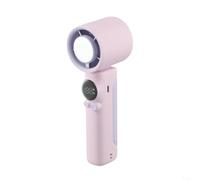 Ventilateur portable personnel au design efficace avec des tr/min élevés pour des solutions de refroidissement efficaces (violet)