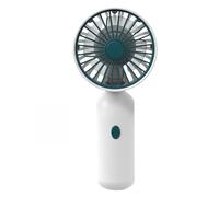 Ventilateur portable, petit ventilateur à main,3 vitesses USB Vent puissant petit ventilateur pour voyager - Souleur de vent de refroidissement de poche de charge silencieuse pour temps chaud