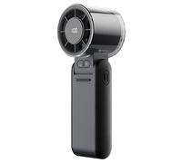 Ventilateur portable, pliable, rechargeable, 4 vitesses, avec écran LED, batterie de 4 000 mAh pour activités de plein air, voyage, maison, 5,8 x 5,3 x 17 cm