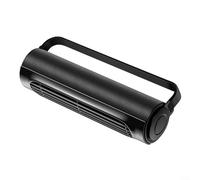 Ventilateur portable pour appuie-tête de voiture - Turbine à 3 vitesses - Circulateur d'air avec charge pour le confort intérieur du véhicule (noir)